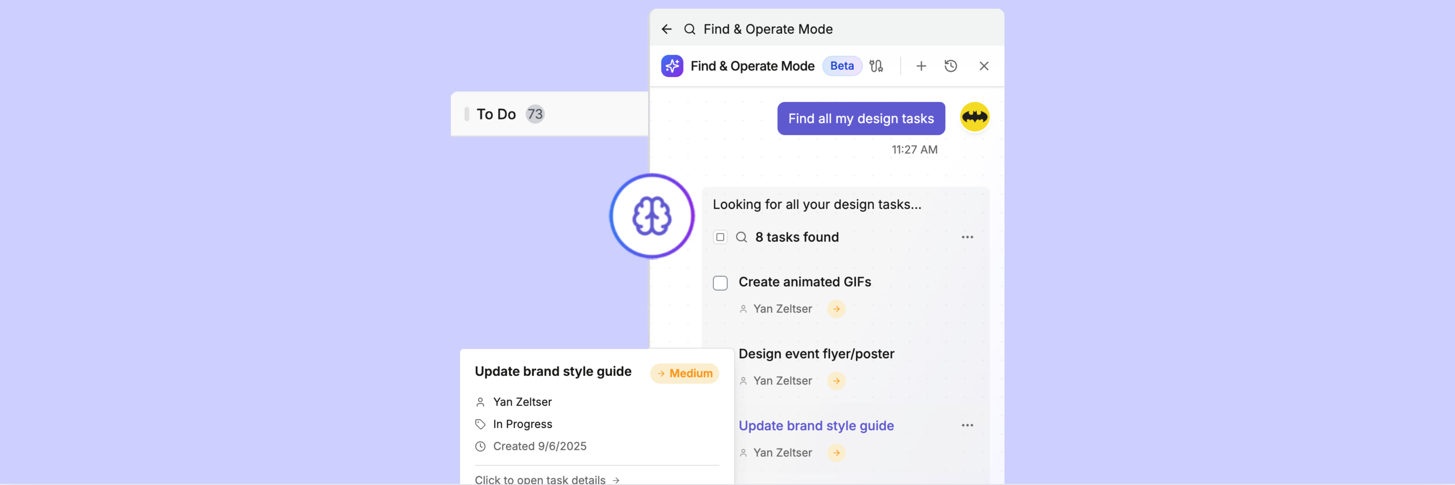 Find Mode Feature